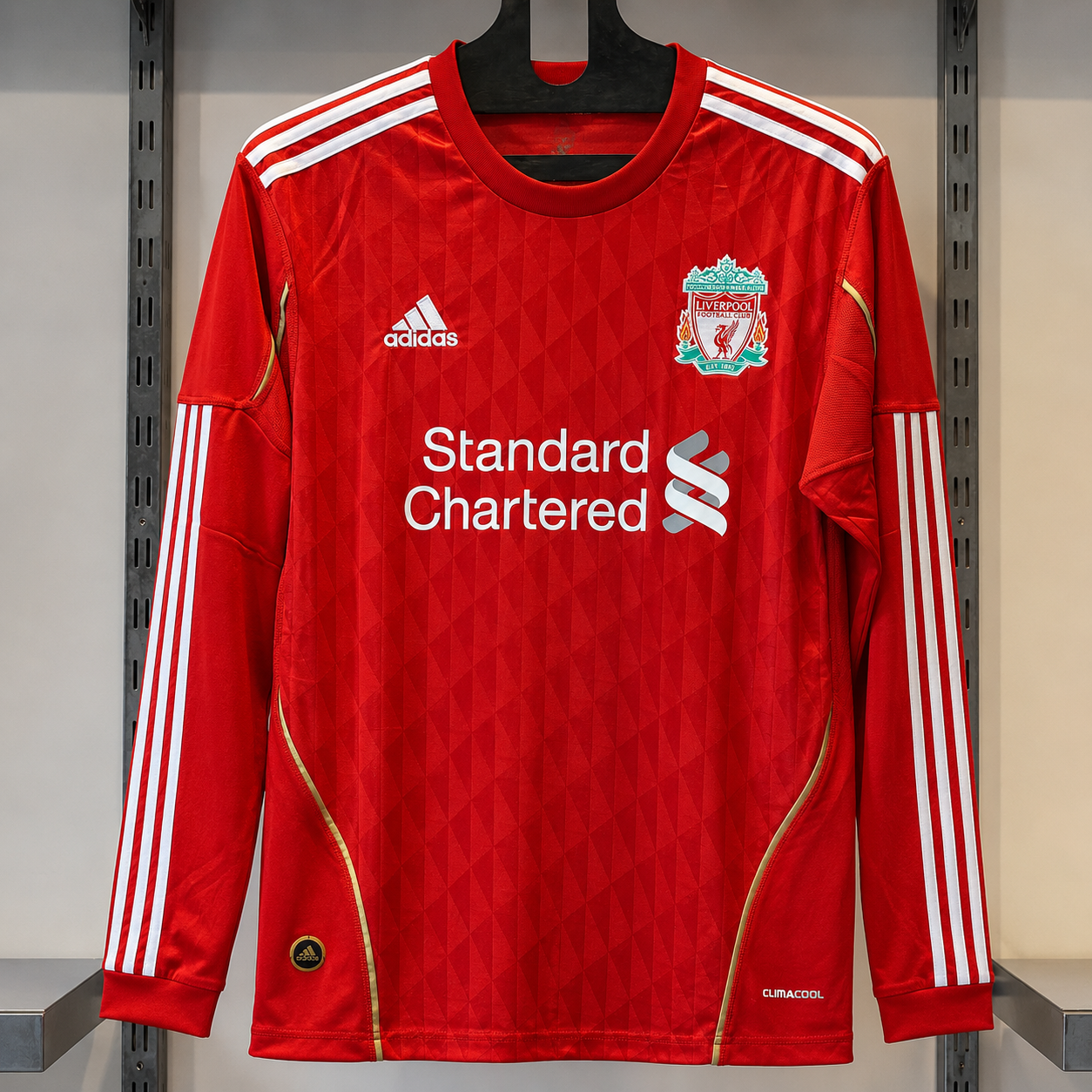 Liverpool 2010/11 Home Jersey – Full Sleeves