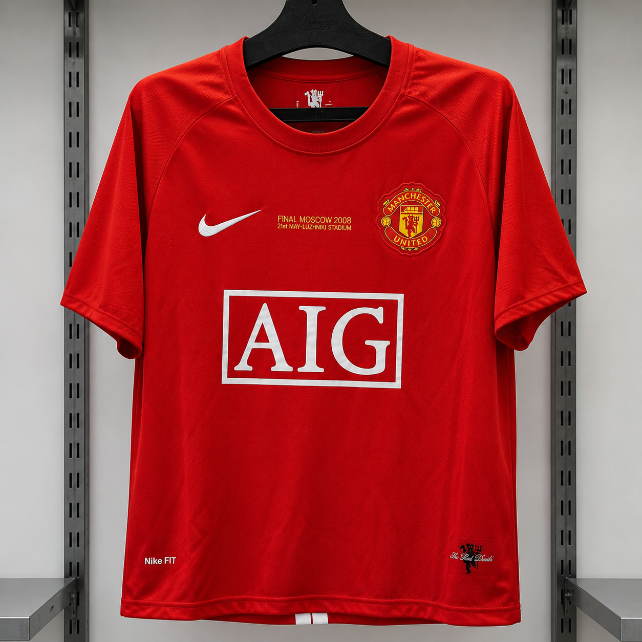 Manchester United 2007/08 Champions League Final Jersey