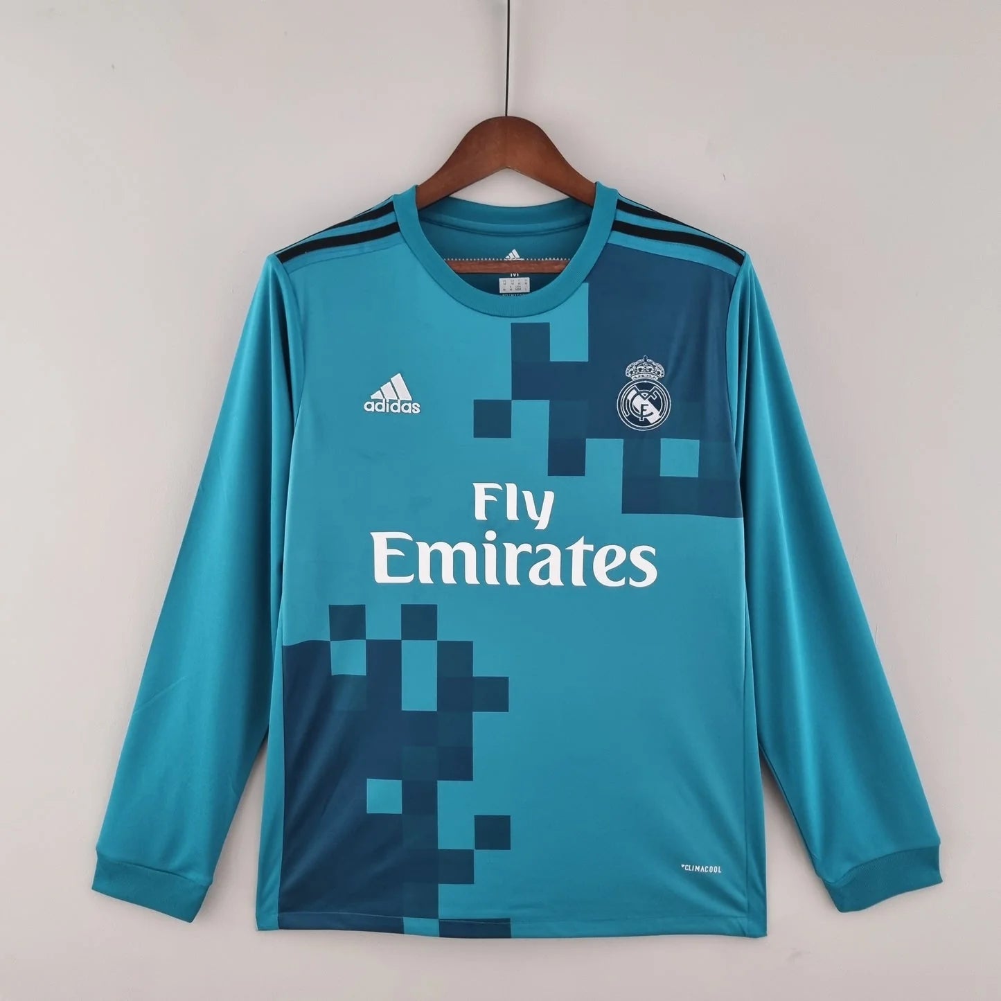 Real Madrid 2017/18 Away Full Sleeve Jersey