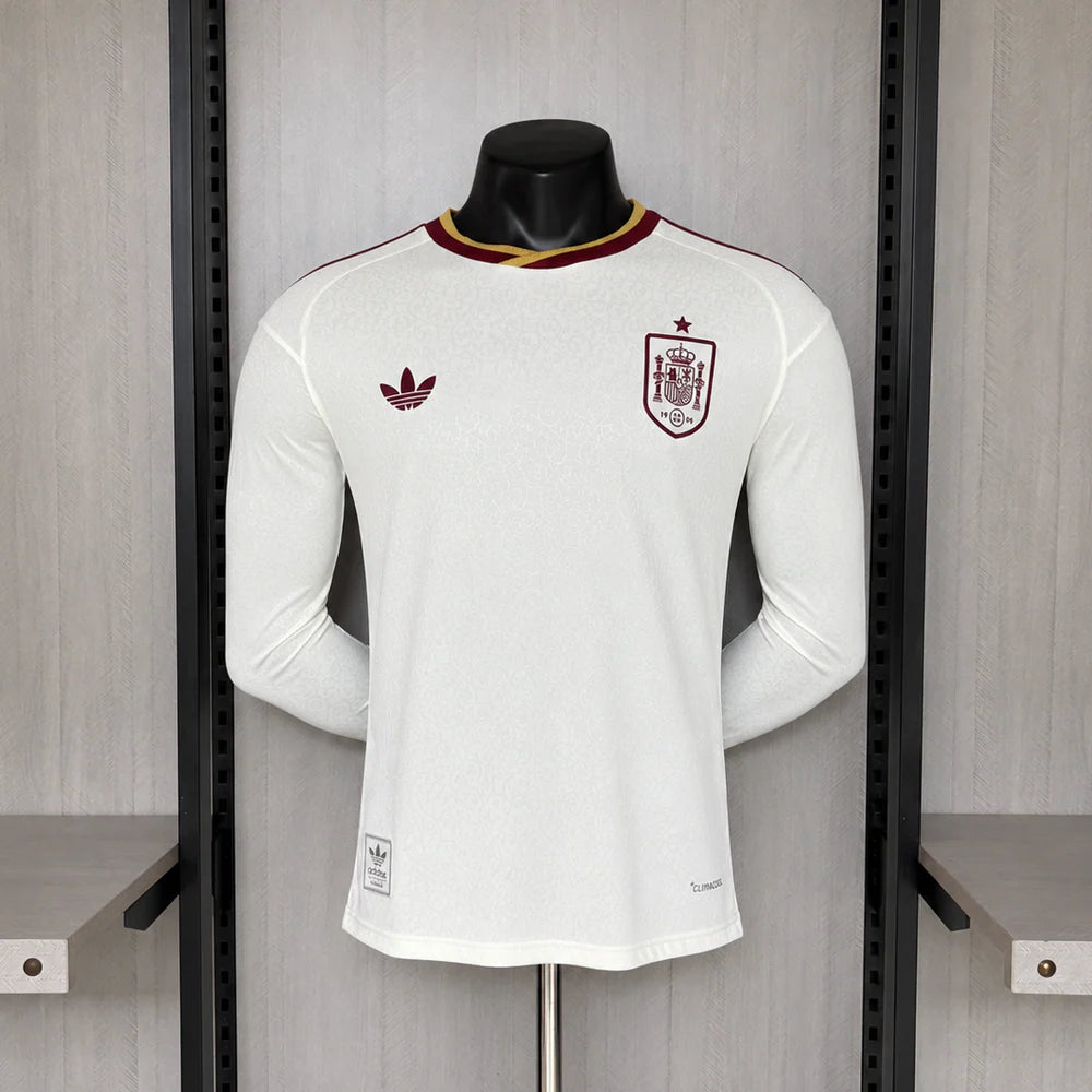 Spain Away Jersey World Cup 2026 FULL SLEEVE PLAYER VERSION