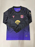 FC Barcelona x Kobe Bryant Long Sleeve Jersey | Black Purple Football Jersey (Master Quality)