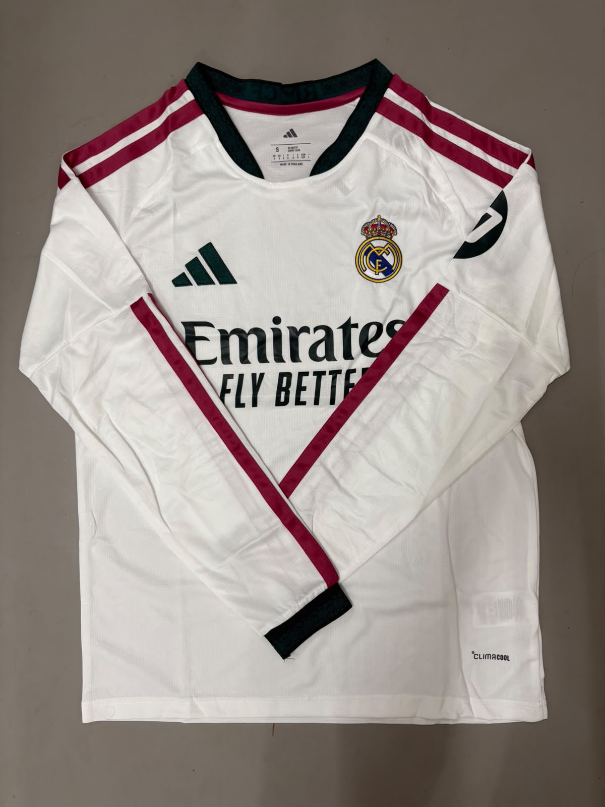 Real Madrid Home Full Sleeve Jersey 2026/27 Fan Edition